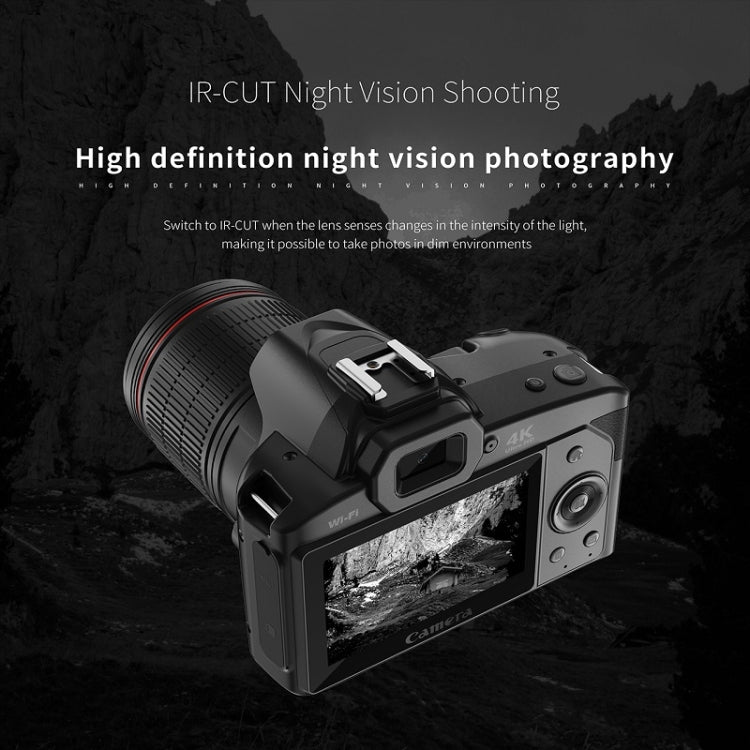 Dual-camera Night Vision 64 Million Pixel High-definition WIFI Digital Camera, Standard Without Memory Card, Standard+Fill Light, Standard+Macroscopic Mirror, Standard+Microphone, Standard+Handheld Bracket, Standard+Light+Lens+Mic+Bracket Dual-camera Night Vision 64 Million Pixel High-definition WIFI Digital Camera, Standard Without Memory Card, Standard+Fill Light, Standard+Macroscopic Mirror, Standard+Microphone, Standard+Handheld Bracket, Standard+Light+Lens+Mic+Bracket